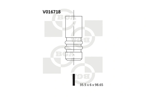 Įvado vožtuvas BGA V016718