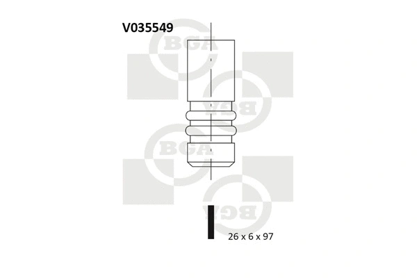 Įvado vožtuvas BGA V035549