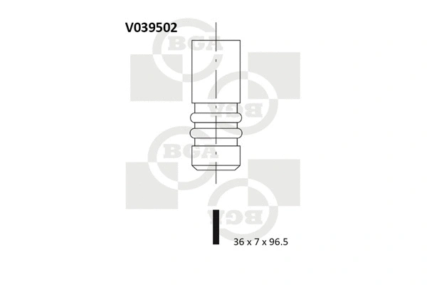 Įvado vožtuvas BGA V039502
