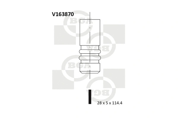 Įvado vožtuvas BGA V163870