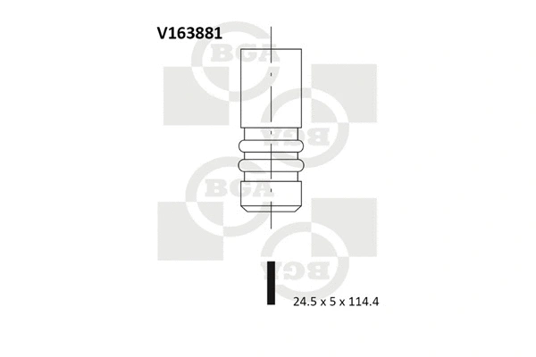Angos vožtuvas BGA V163881