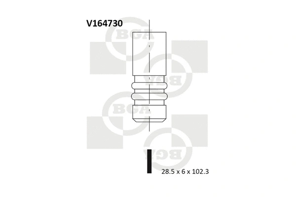 Įvado vožtuvas BGA V164730