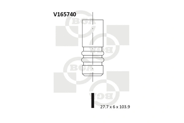 Įvado vožtuvas BGA V165740