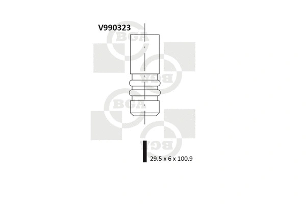 Įvado vožtuvas BGA V990323