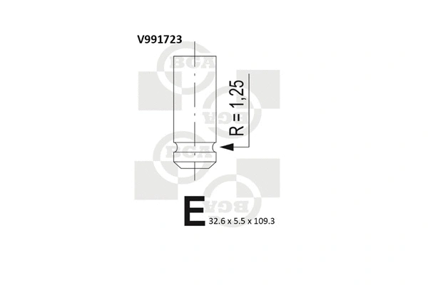 Įvado vožtuvas BGA V991723