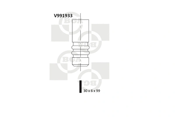 Įvado vožtuvas BGA V991933