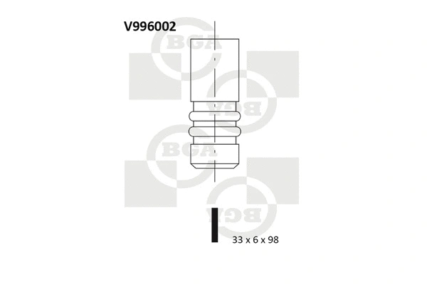 Įvado vožtuvas BGA V996002