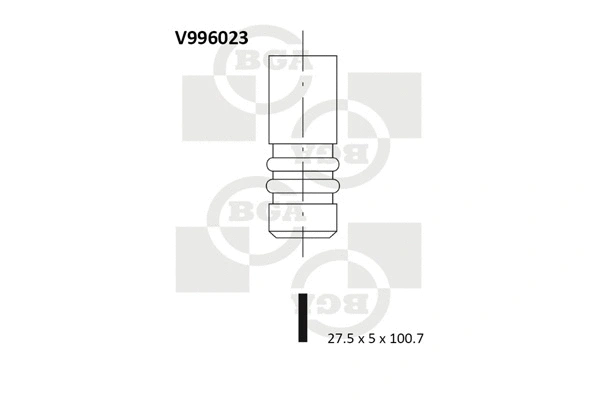 Angos vožtuvas BGA V996023