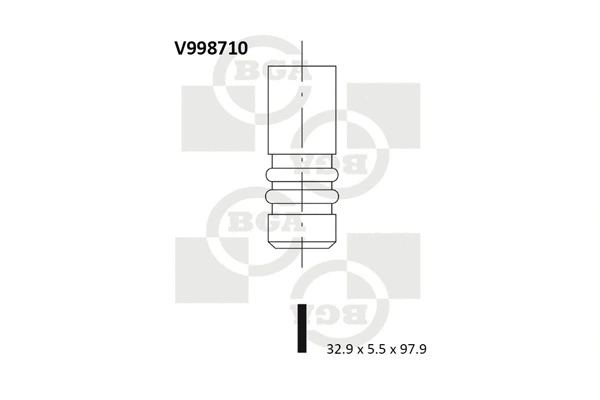 Įvado vožtuvas BGA V998710