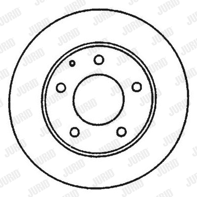Stabdžių diskas JURID 561969JC