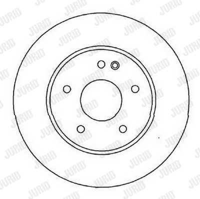 Stabdžių diskas JURID 562013JC