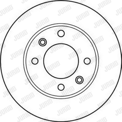 Stabdžių diskas JURID 562130JC
