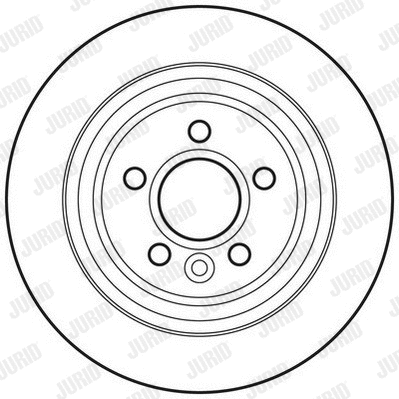 Stabdžių diskas JURID 562741JC