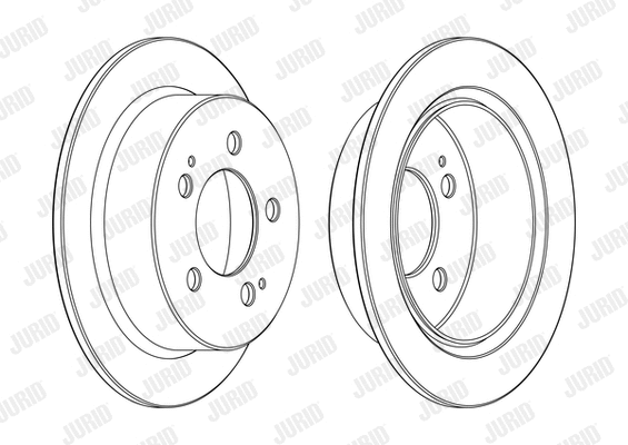 Stabdžių diskas JURID 562775JC