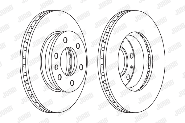 Stabdžių diskas JURID 569136J