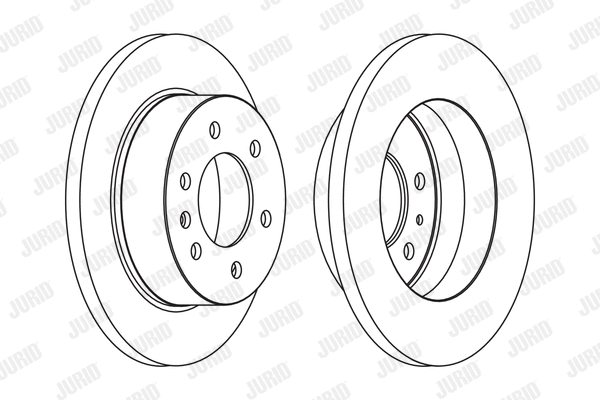 Stabdžių diskas JURID 569137J