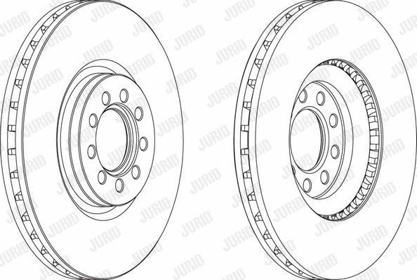 Stabdžių diskas JURID 569164J