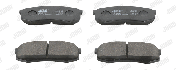 Diskinių stabdžių trinkelių rinkinys JURID 572245J