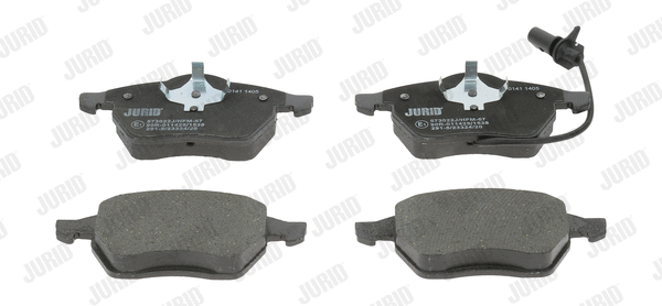Diskinių stabdžių trinkelių rinkinys JURID 573022J