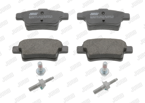 Diskinių stabdžių trinkelių rinkinys JURID 573194J