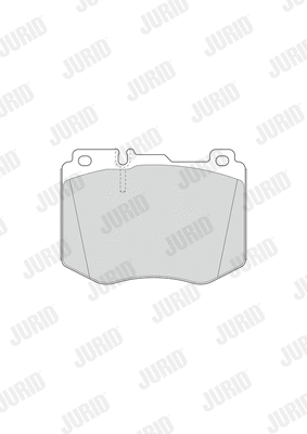 Diskinių stabdžių trinkelių rinkinys JURID 573608J
