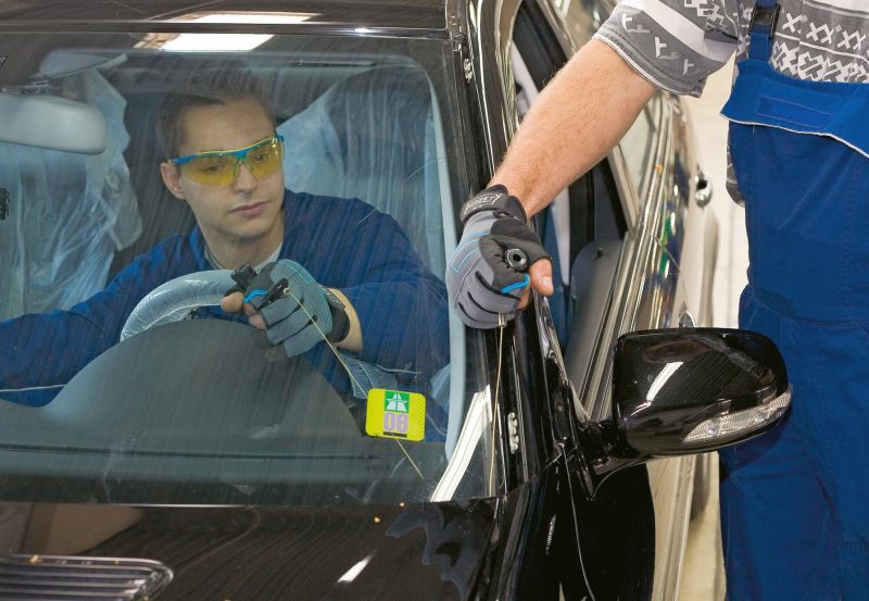 Stiklų išėmimo pjovimo viela HAZET 4852-6