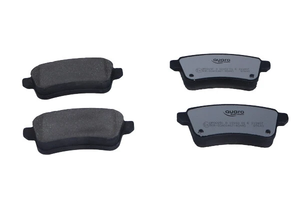 Diskinių stabdžių trinkelių rinkinys QUARO QP0015C