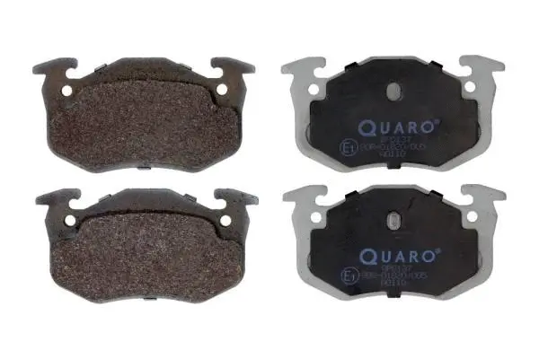 Diskinių stabdžių trinkelių rinkinys QUARO QP0137