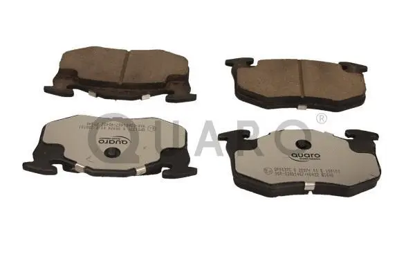 Diskinių stabdžių trinkelių rinkinys QUARO QP0137C