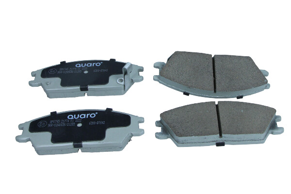 Diskinių stabdžių trinkelių rinkinys QUARO QP0745