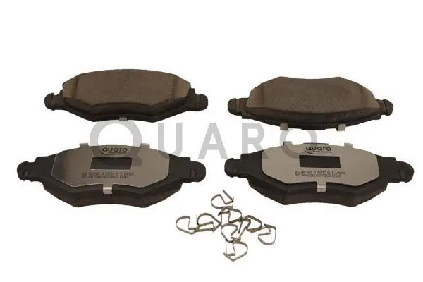 Diskinių stabdžių trinkelių rinkinys QUARO QP1243C