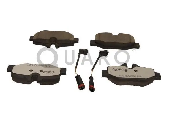 Diskinių stabdžių trinkelių rinkinys QUARO QP1258C