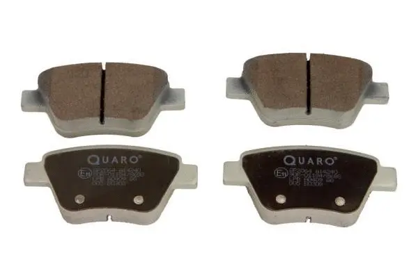 Diskinių stabdžių trinkelių rinkinys QUARO QP2064
