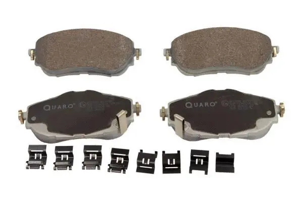 Diskinių stabdžių trinkelių rinkinys QUARO QP2884