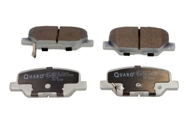 Diskinių stabdžių trinkelių rinkinys QUARO QP3175