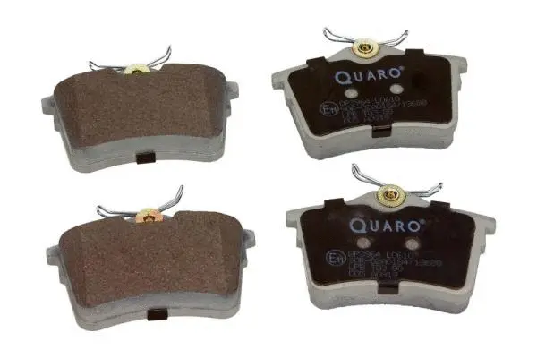 Diskinių stabdžių trinkelių rinkinys QUARO QP3964