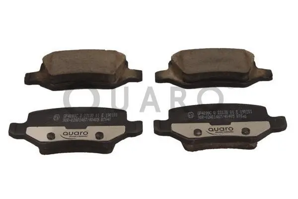 Diskinių stabdžių trinkelių rinkinys QUARO QP4099C