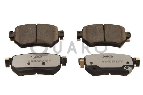 Diskinių stabdžių trinkelių rinkinys QUARO QP4199C