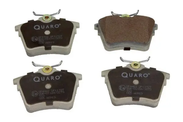 Diskinių stabdžių trinkelių rinkinys QUARO QP4462