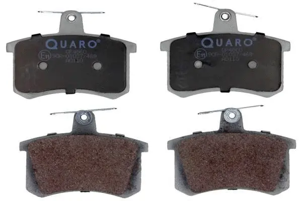 Diskinių stabdžių trinkelių rinkinys QUARO QP4860