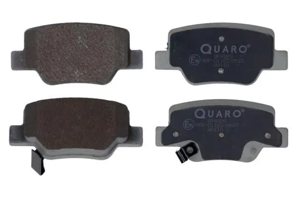 Diskinių stabdžių trinkelių rinkinys QUARO QP4929