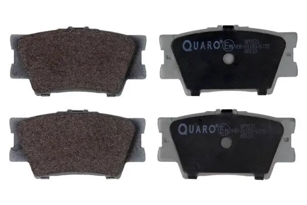 Diskinių stabdžių trinkelių rinkinys QUARO QP5571