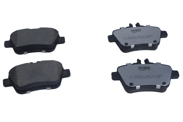 Diskinių stabdžių trinkelių rinkinys QUARO QP6242C