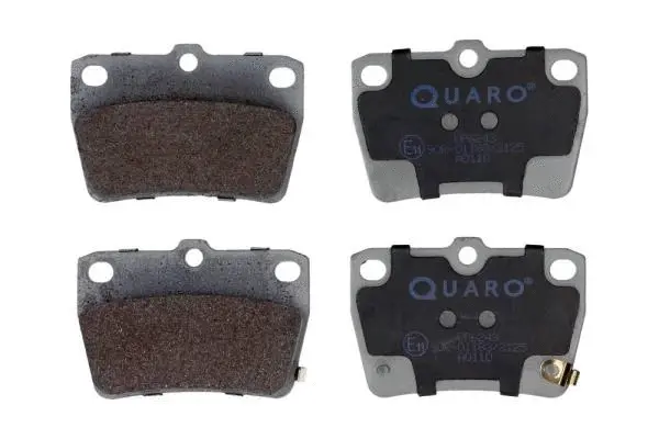 Diskinių stabdžių trinkelių rinkinys QUARO QP6243