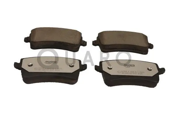 Diskinių stabdžių trinkelių rinkinys QUARO QP6566C