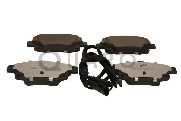 Diskinių stabdžių trinkelių rinkinys QUARO QP7135C