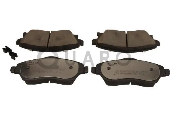 Diskinių stabdžių trinkelių rinkinys QUARO QP7150C