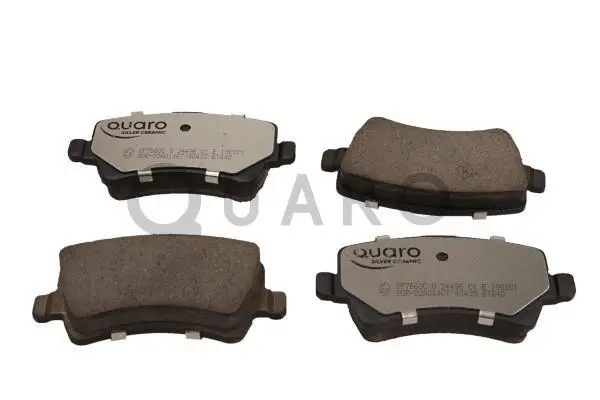 Diskinių stabdžių trinkelių rinkinys QUARO QP7660C