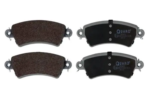 Diskinių stabdžių trinkelių rinkinys QUARO QP9801