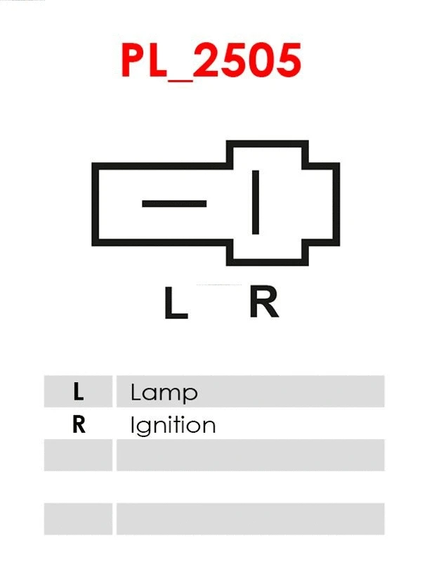 Kintamosios srovės generatoriaus reguliatorius AS-PL ARE5025